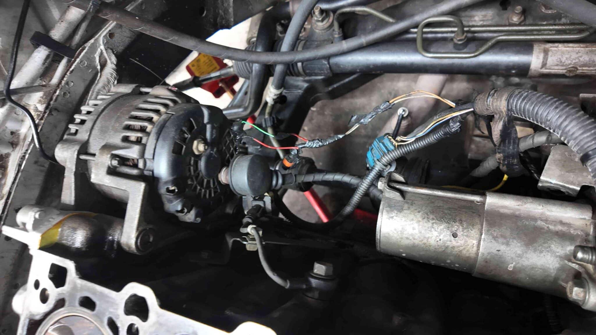 Các thành phần chính của hệ thống điện Audi TT