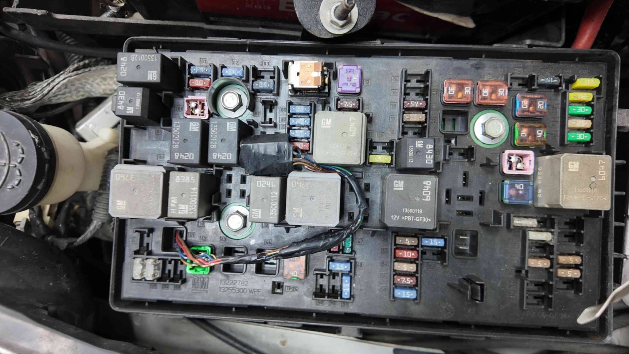 Các thành phần chính của hệ thống điện Audi TT