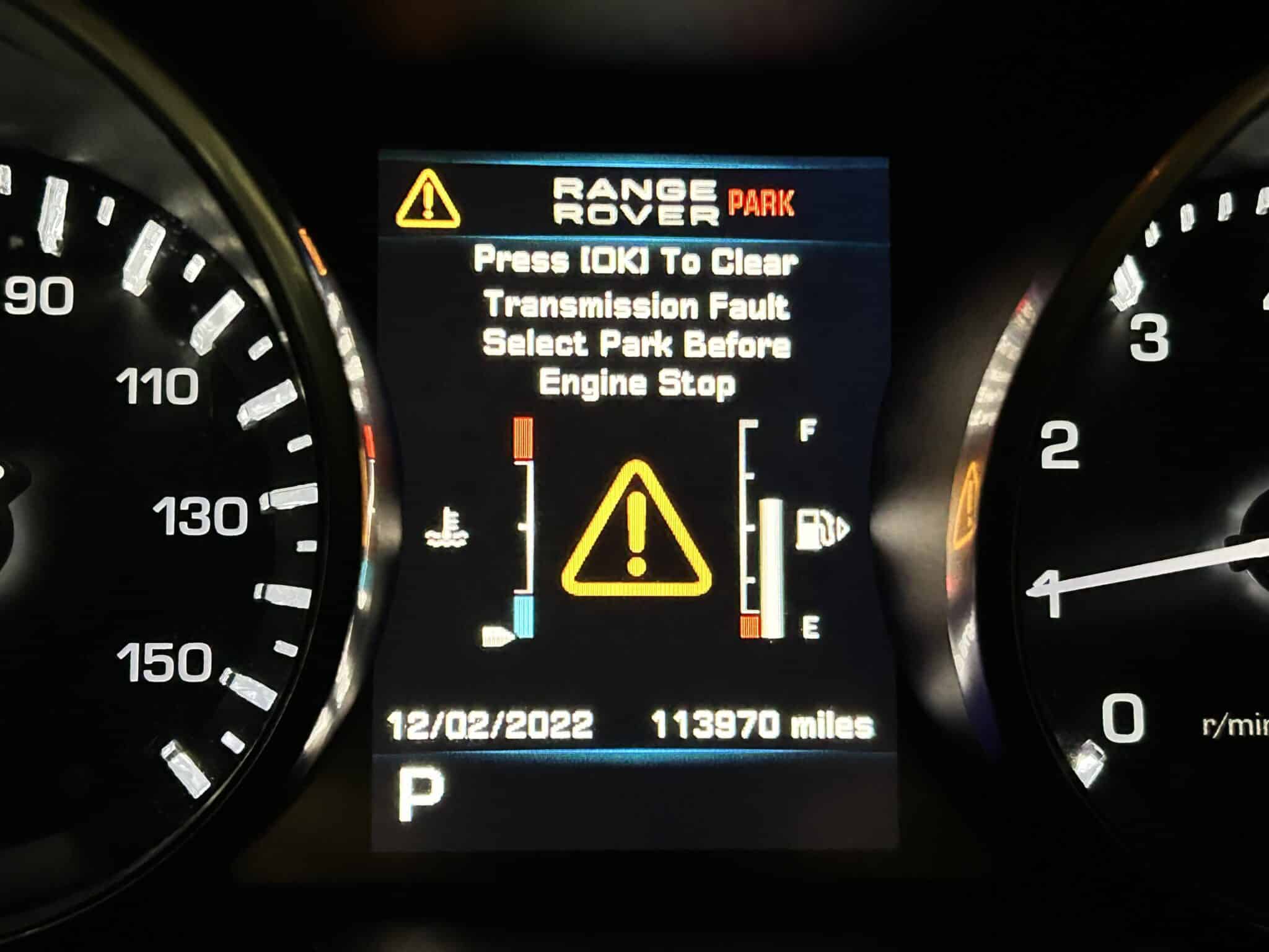 Dấu hiệu nhận biết lỗi hộp số Range Rover Evoque Dấu hiệu nhận biết lỗi hộp số Range Rover Evoque