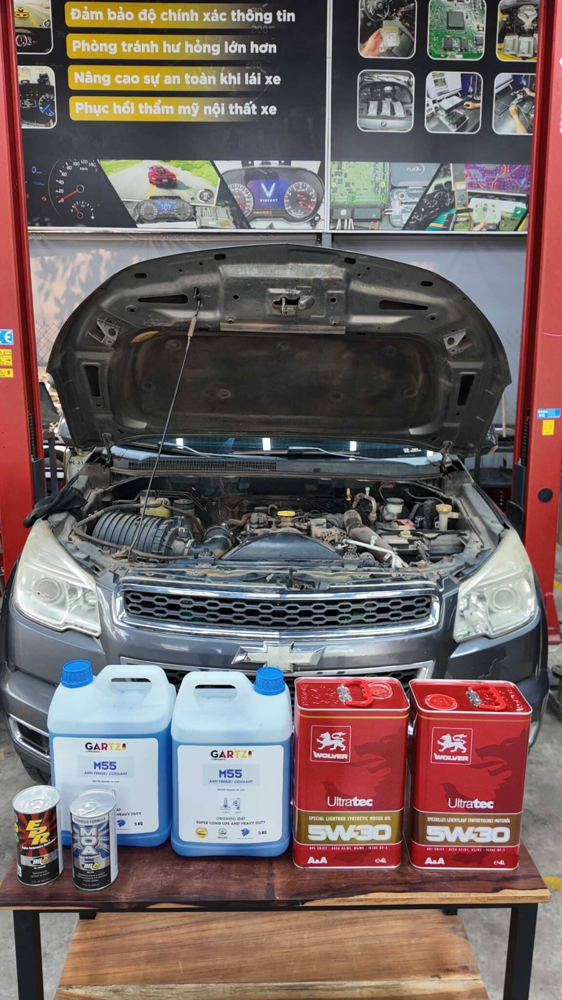 Tầm quan trọng của bảo dưỡng hệ thống gầm xe Chevrolet Colorado