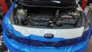 Sửa chữa triệt để lỗi xe Kia Rio 2016 phát ra tiếng kêu lớn, lục cục dưới gầm xe khi qua ổ gà, gờ giảm tốc chuyên nghiệp tại Ves Workshop