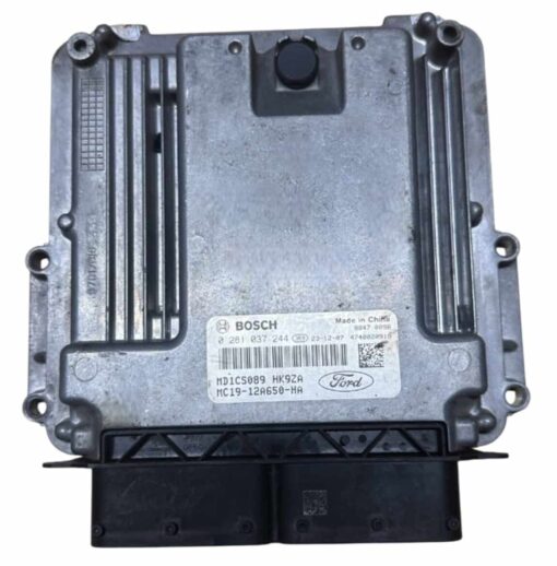 HỘP ĐIỀU KHIỂN ĐỘNG CƠ ECU ECM FORD TRANSIT EURO 5 Mã phụ tùng ECU ECM  0 281 037 244   ECU, ECM BOSCH 0 281 037 244 , 0281037244 MD1CS089 HK9ZA , MD1CS089HK9ZA MC19-12A650-HA , MC1912A650HA