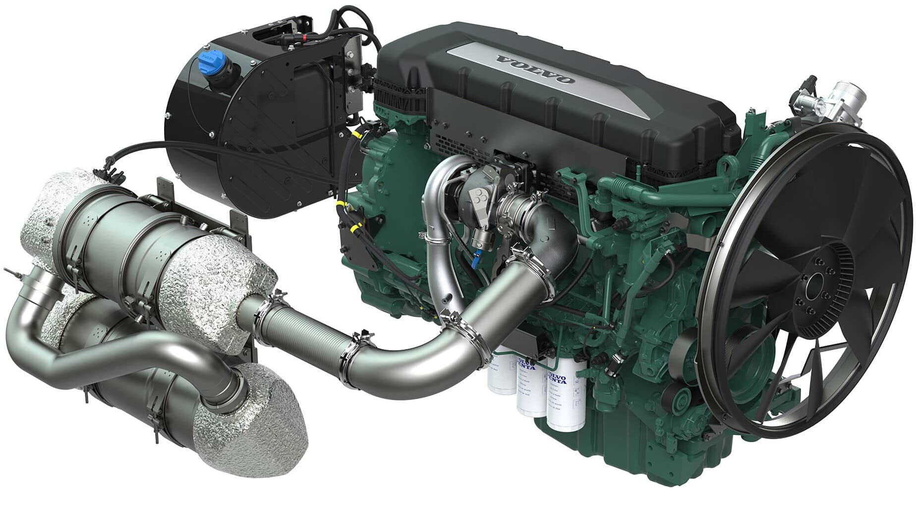 Giới Thiệu Chung Về Hệ Thống Khí Thải Động Cơ Volvo Penta Công Nghiệp