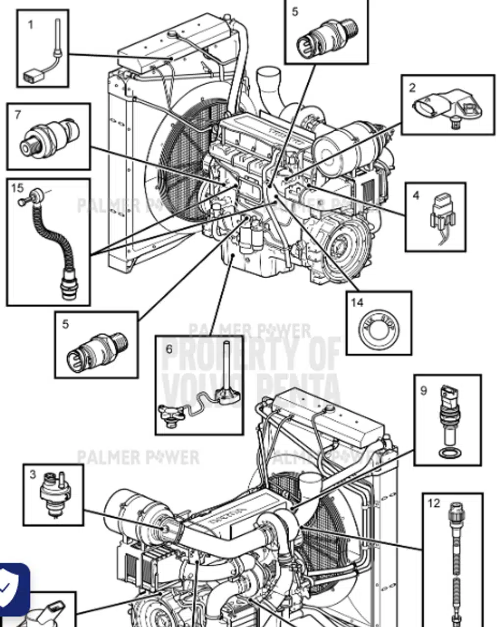 Cảm biến khí thải bị lỗi: