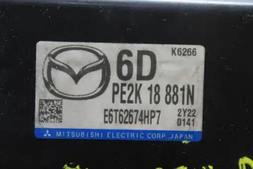 HỘP ĐIỀU KHIỂN ĐỘNG CƠ ECU ECM MAZDA 3 2012-2013