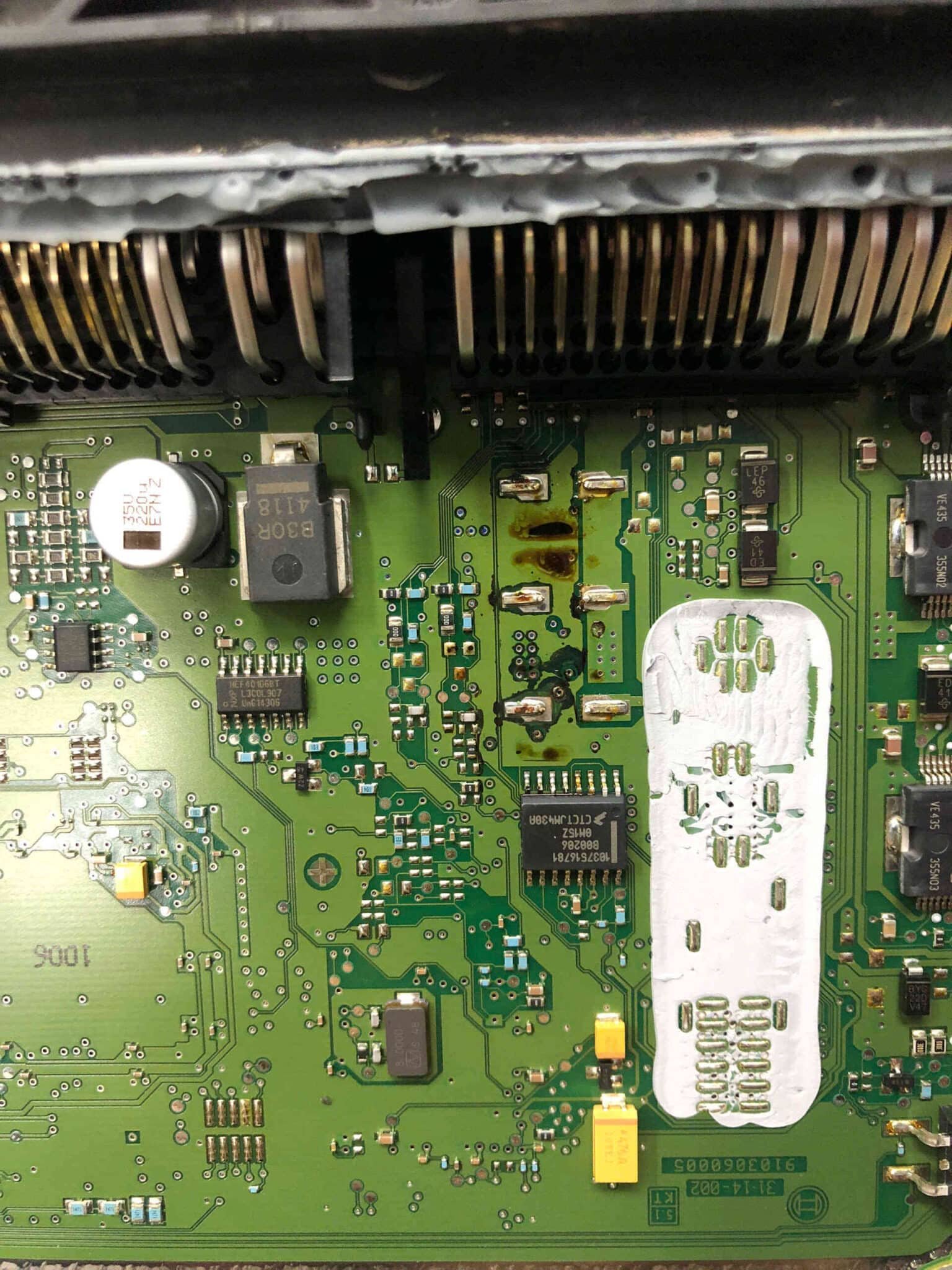 Nguyên nhân thường gặp khiến ECU/ECM/PCM bị hư hỏng