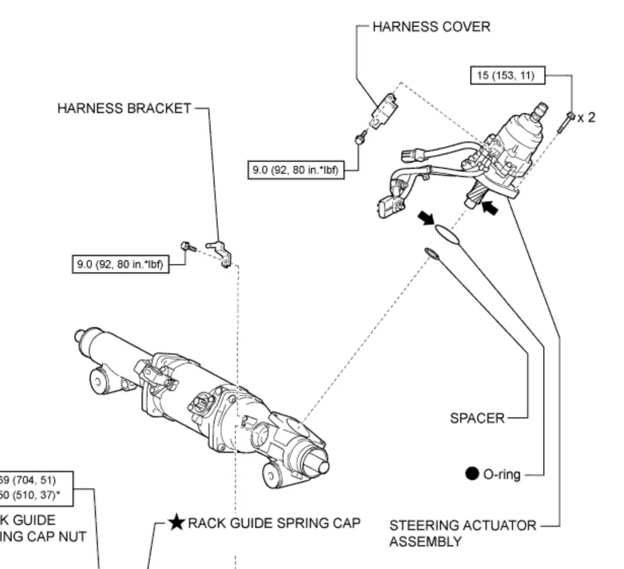 Vai trò của thước lái điện trong hệ thống lái của Lexus Vai trò của thước lái điện trong hệ thống lái của Lexus