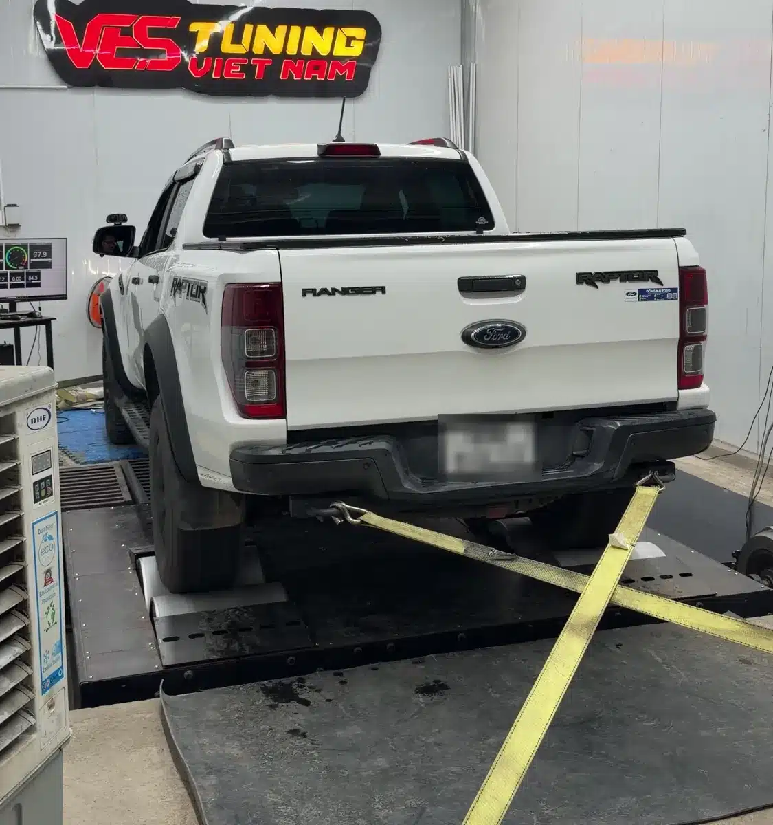 Remap Ford Ranger 2.0 Bi-Turbo – Ford Ranger Raptor 2.0 trên dyno tại VES Tuning