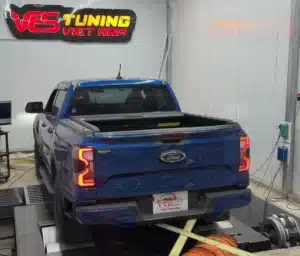 Ford Ranger 2.0 đo dyno tại VES Tuning – minh họa remap Ford Ranger 2.0 turbo đơn