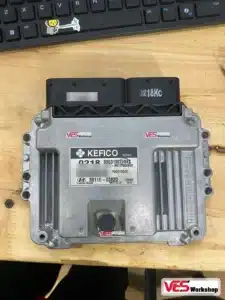 Sửa hộp ECU Hyundai i10 báo lỗi P0748 – hộp ECU Kefico mã 39110-03620 tại Phòng Hộp VES Workshop